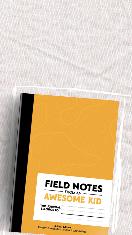 Back to School edition of the Field Notes journal: Yellow primary journal. 